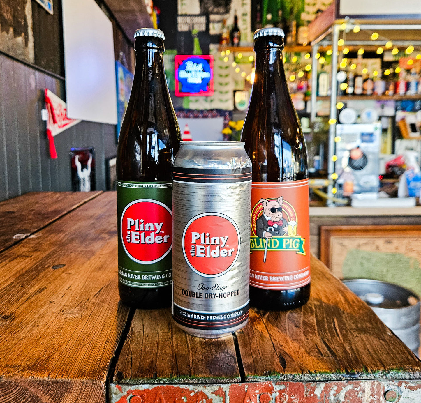 Russian River Brewing Company - Pliny The Elder, Blind Pig & DDH Pliny The Elder Set