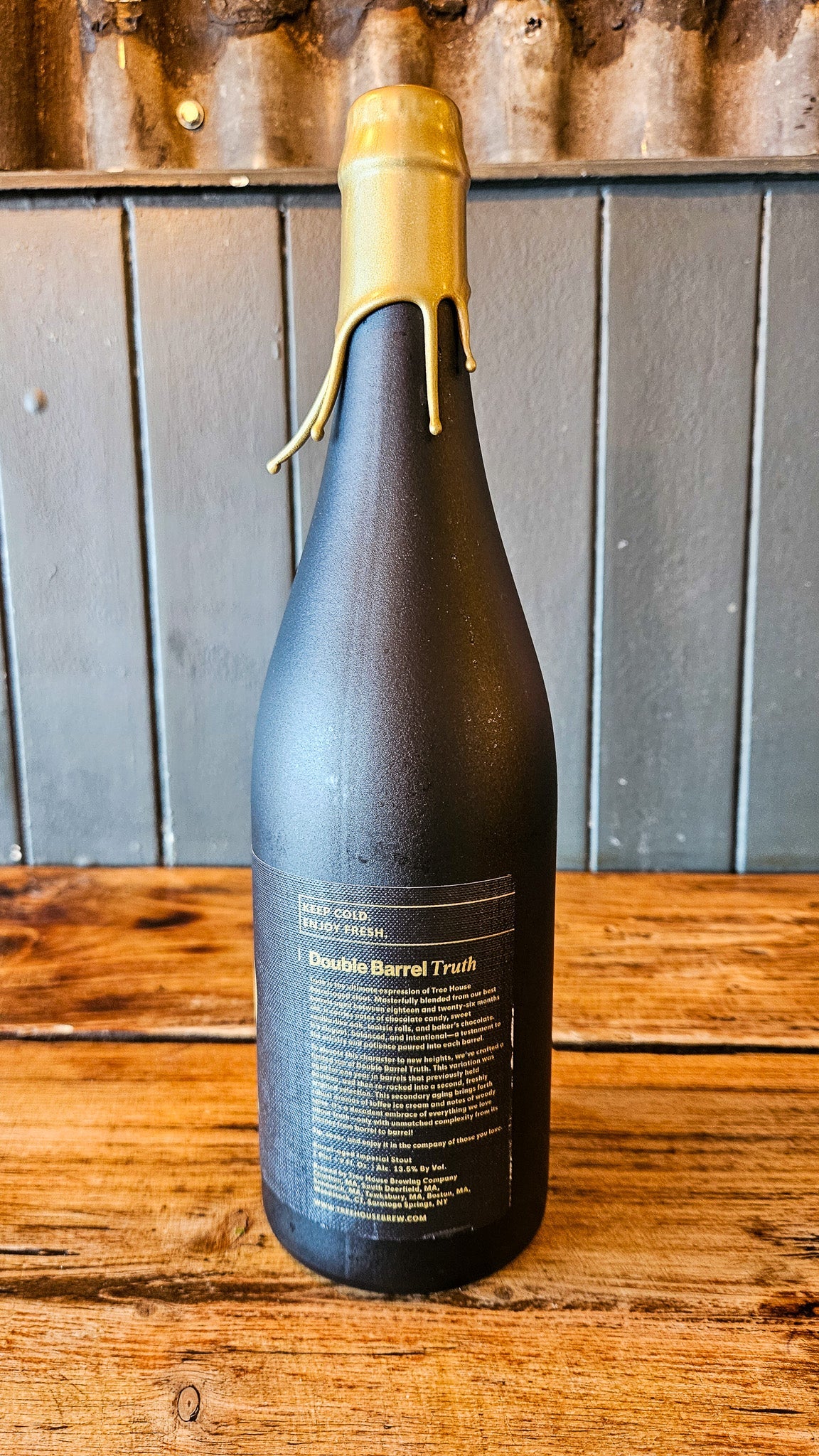 Tree House Brewing Company - Double Barrel Truth - Barrel Aged Imperial Stout 750ml