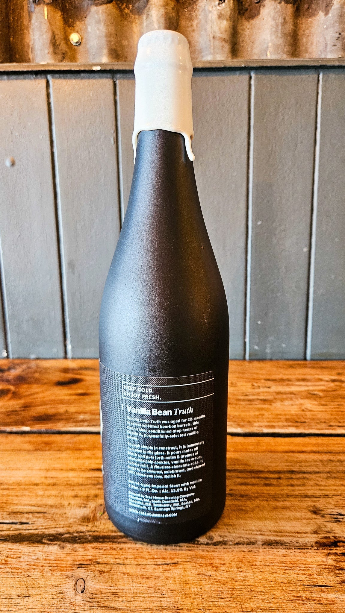 Tree House Brewing Company - Vanilla Bean Truth - Barrel Aged Imperial Stout 750ml