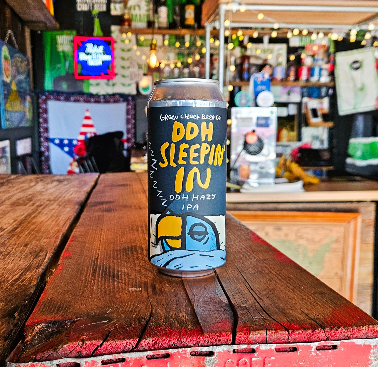 Green Cheek Beer Co. - DDH Sleepin' In - Double Dry-Hopped New England Hazy IPA