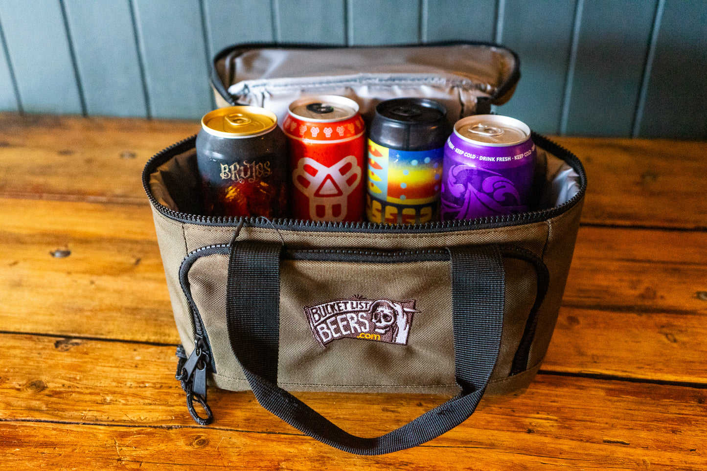 Bucket List Beers Cooler with Beers Craft Beer Gifts by Bucket List Beers