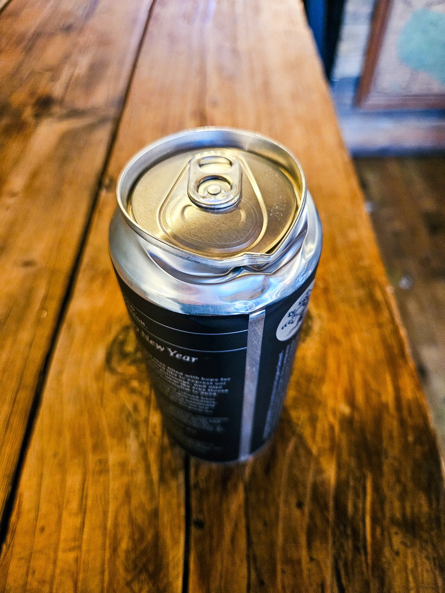 Tree House Brewing Company - Happy New Year 2025 - Imperial Double New England Hazy IPA *Significant damage to rim of can - see photos*