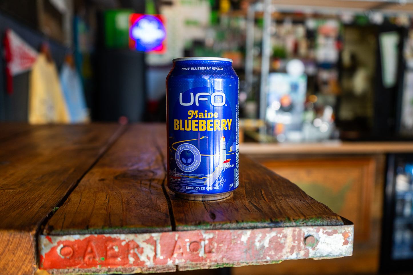 UFO Beer Company - Maine Blueberry - Fruited Wheat Beer (355ml)