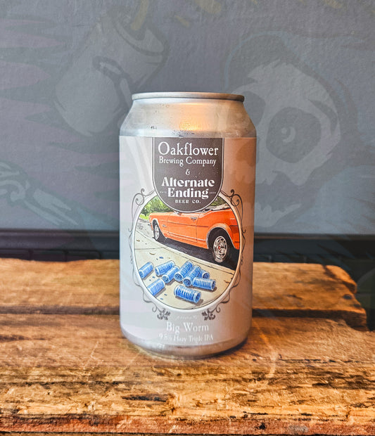Oakflower Brewing Company x Alternate Ending Beer Co. - Big Worm by Bucket List Beers
