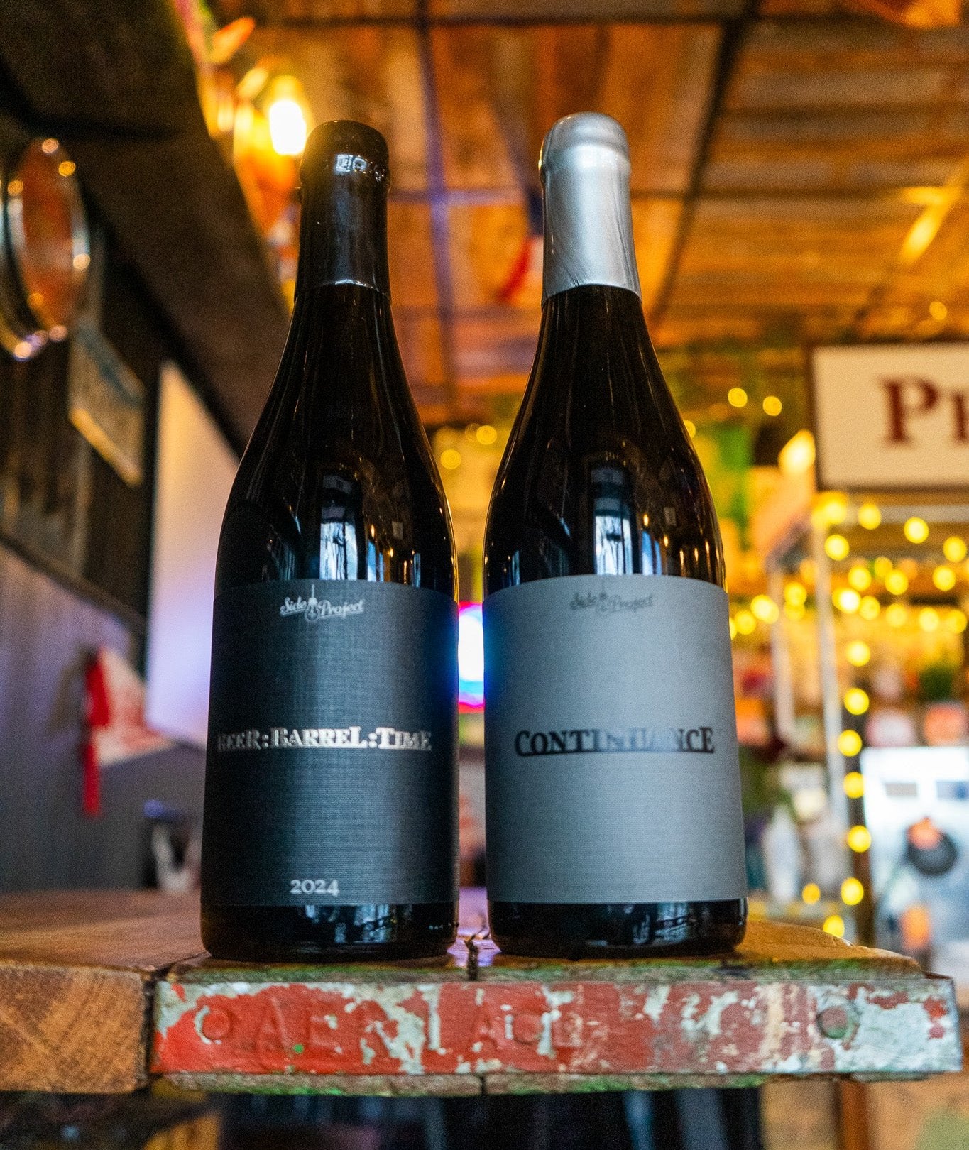 Side Project Brewing - Beer:Barrel:Time 2024 & Continuance Blend #6 by Bucket List Beers